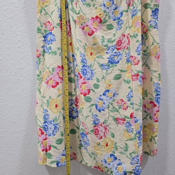 A NEW DAY Womens Mini Woven Tank Summer Dress Floral Print Beach Size 20 - Picture 6 of 10